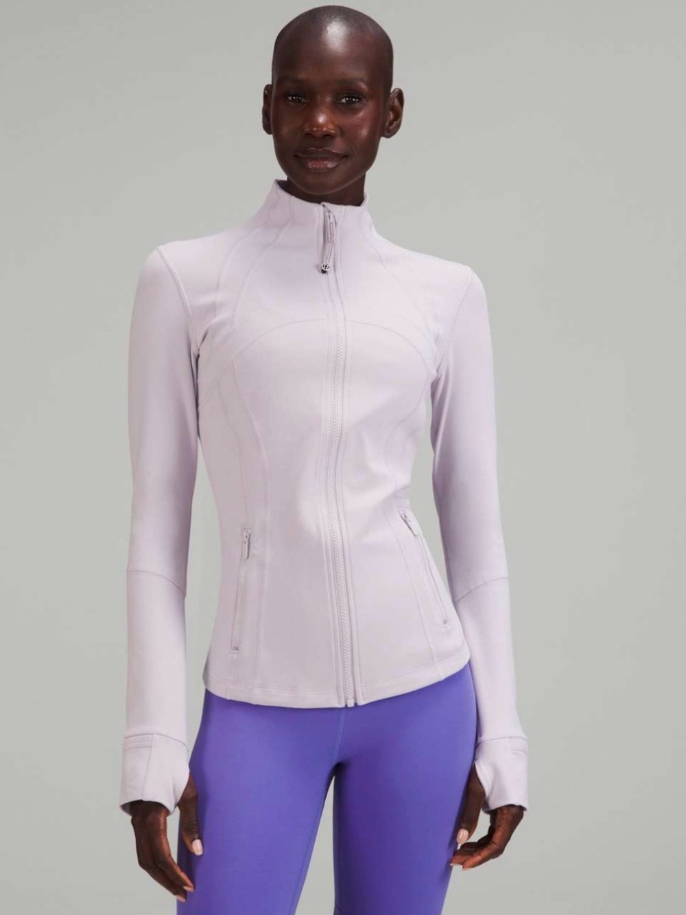 Lululemon Define Jacket *Luon Faint Lavender W4AWKS Size 4 EUC